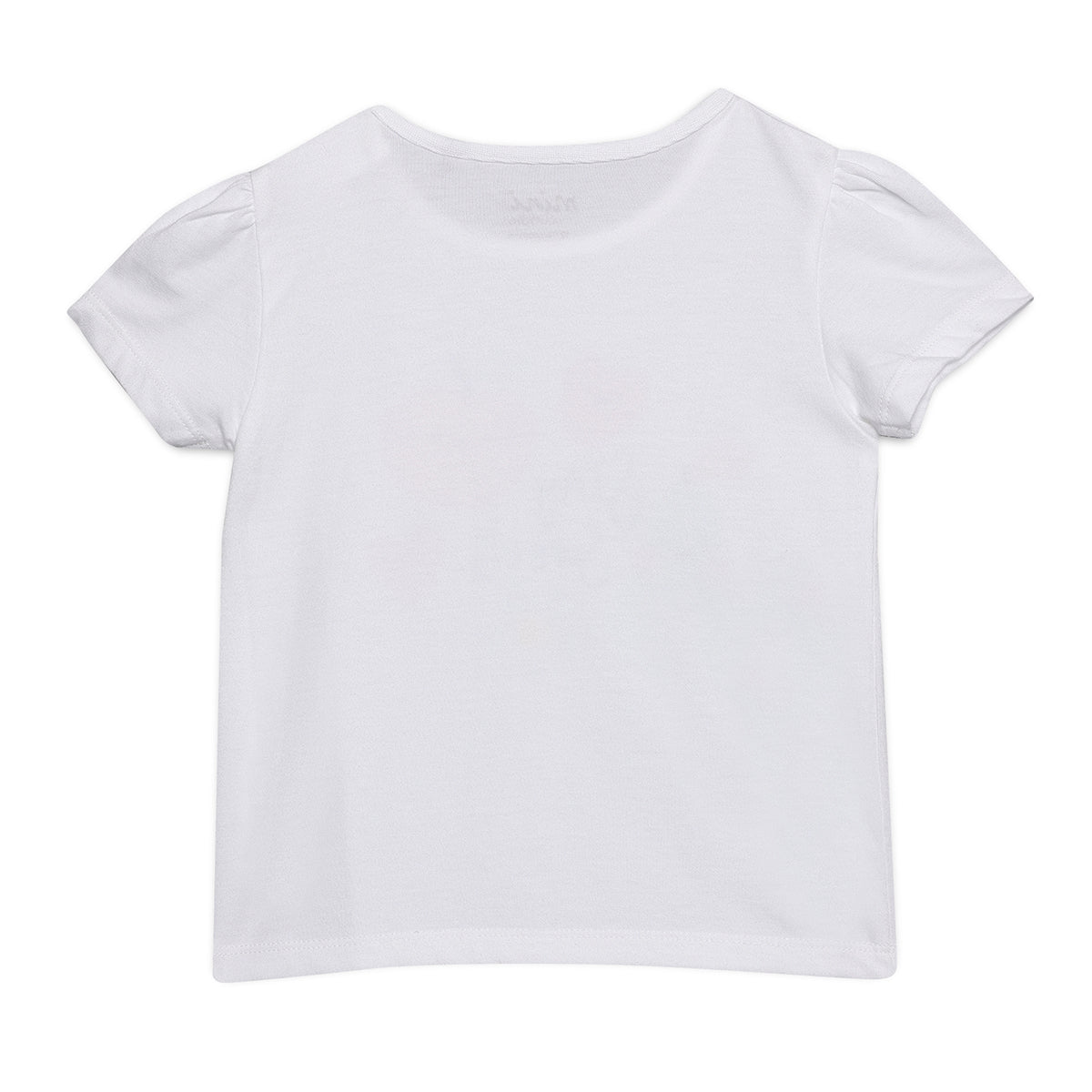 Baby Girls Fruit Print and Solid T-Shirts Pack of 3, Multicolor