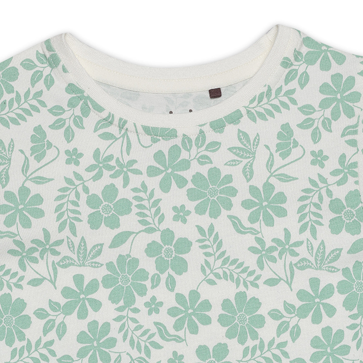 Baby Girls Floral Print and Appliqué T-Shirts Pack of 3, Multicolor