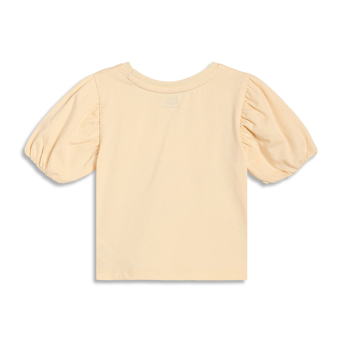 Baby Girls Bunny Applique T-Shirt, Peach