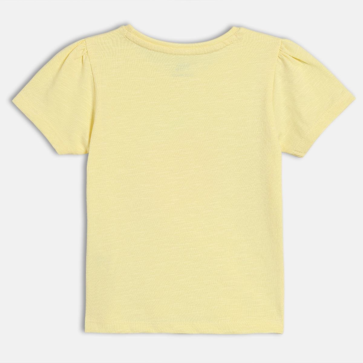 Baby Girls Graphic Knit T-Shirt,  Yellow and Orange
