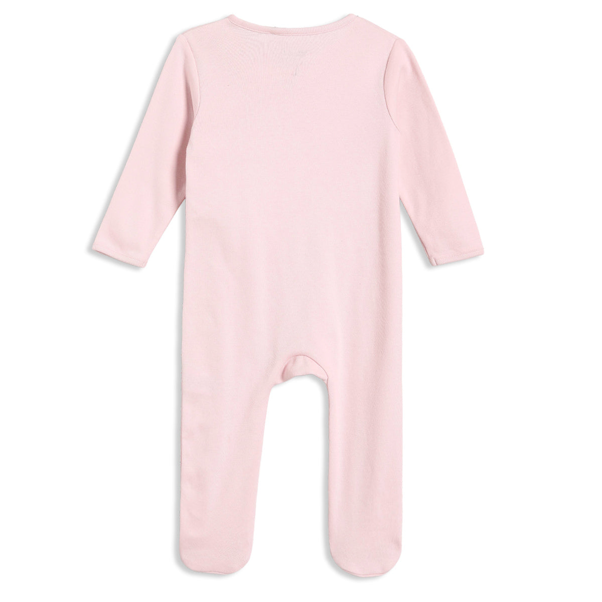 Baby Girls Mummy Embroidery Sleepsuit, Pink