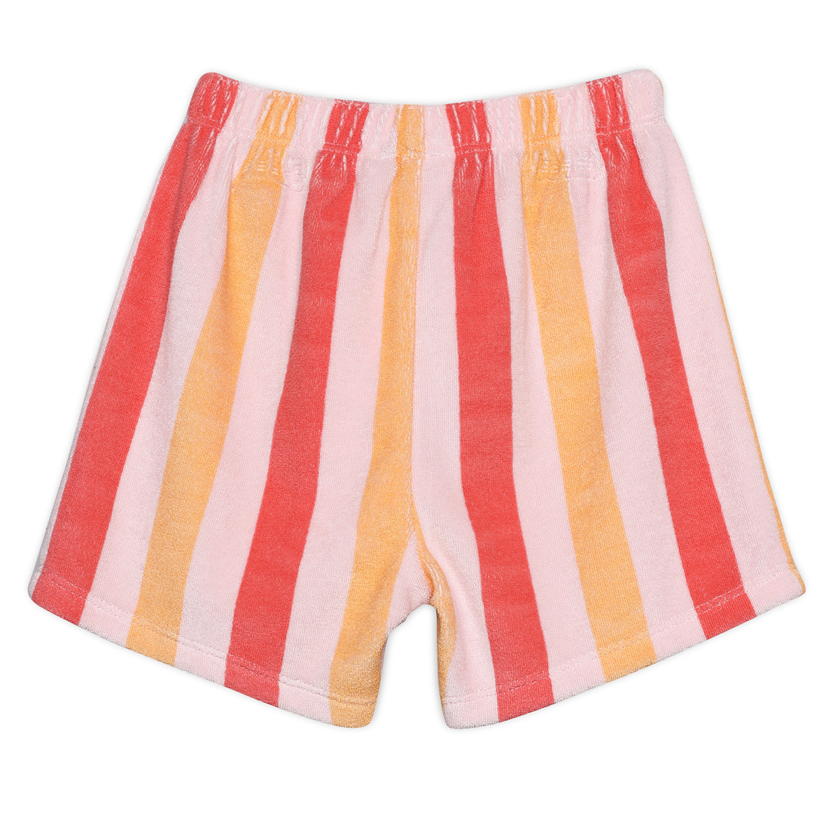 Baby Girls Multicolour Striped Shorts
