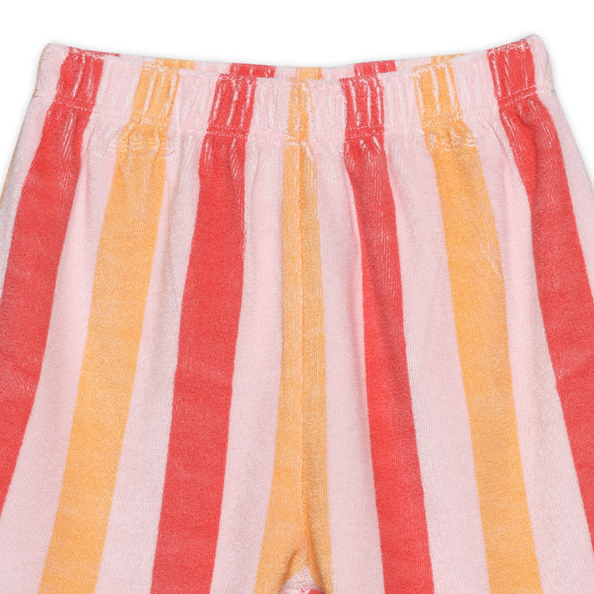 Baby Girls Multicolour Striped Shorts