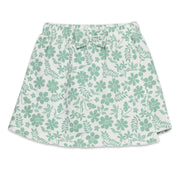 Baby Girls All-Over Floral Print Skorts, Green