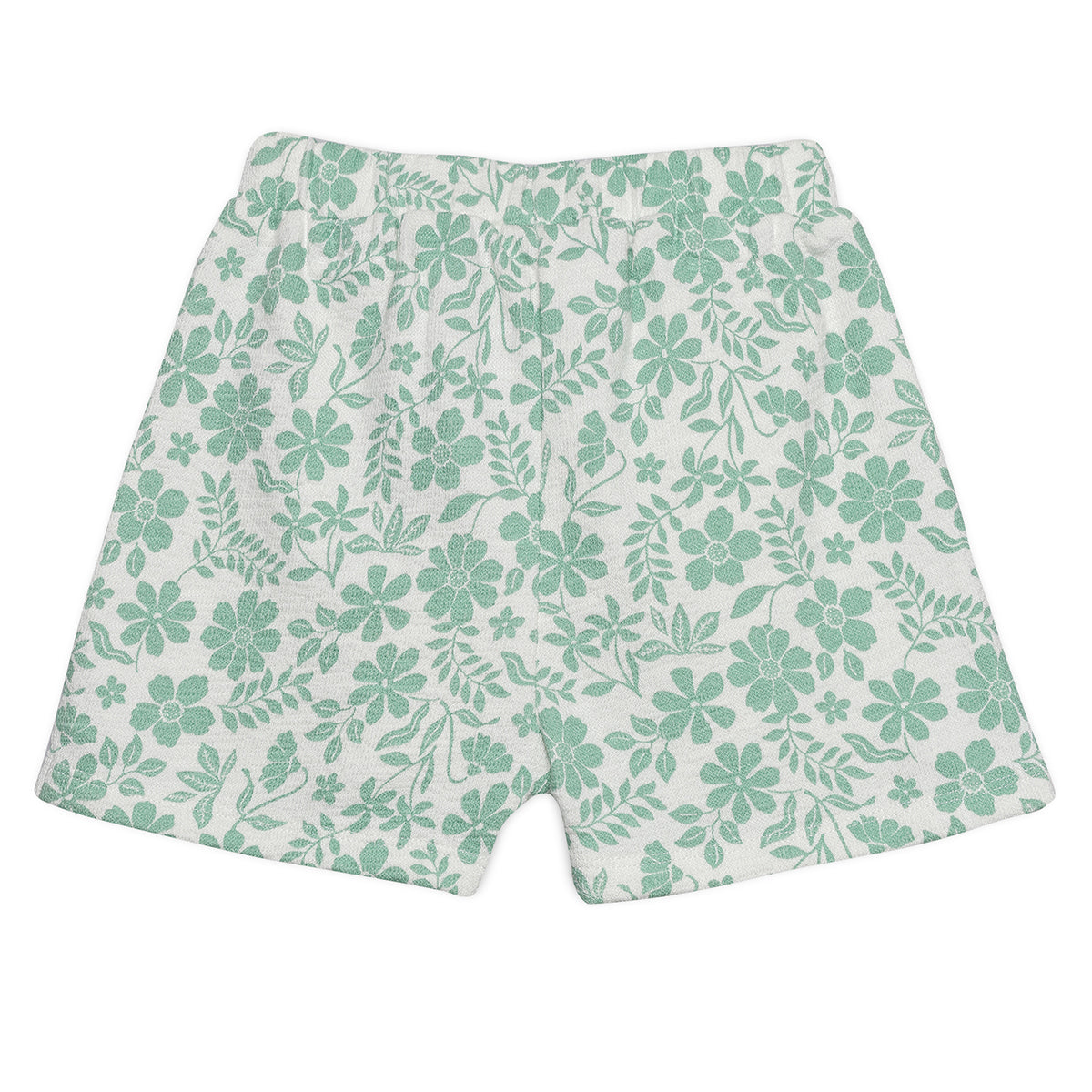 Baby Girls All-Over Floral Print Skorts, Green