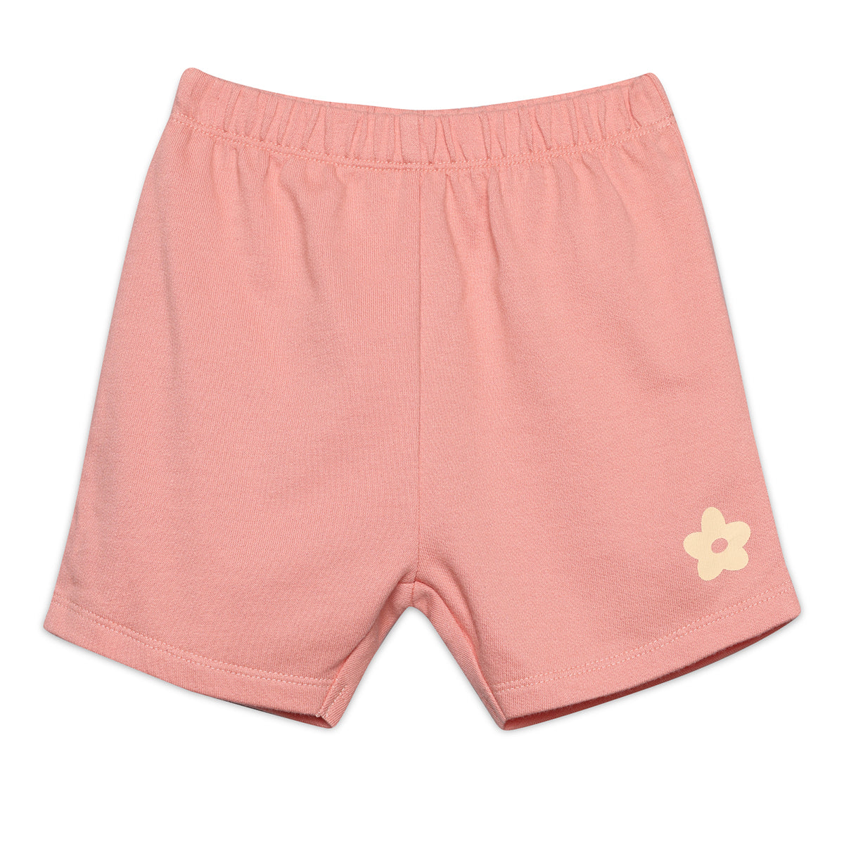 Baby Girls Text Printed Clothing Set, Peach