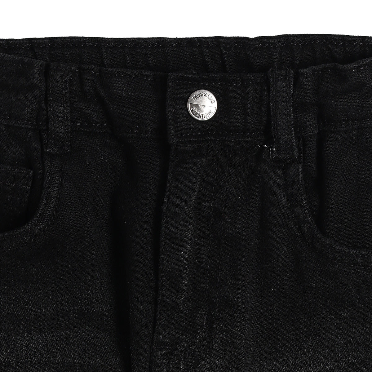 Baby Boys Black Denim Jeans Regular Fit Casual Kids Jeans
