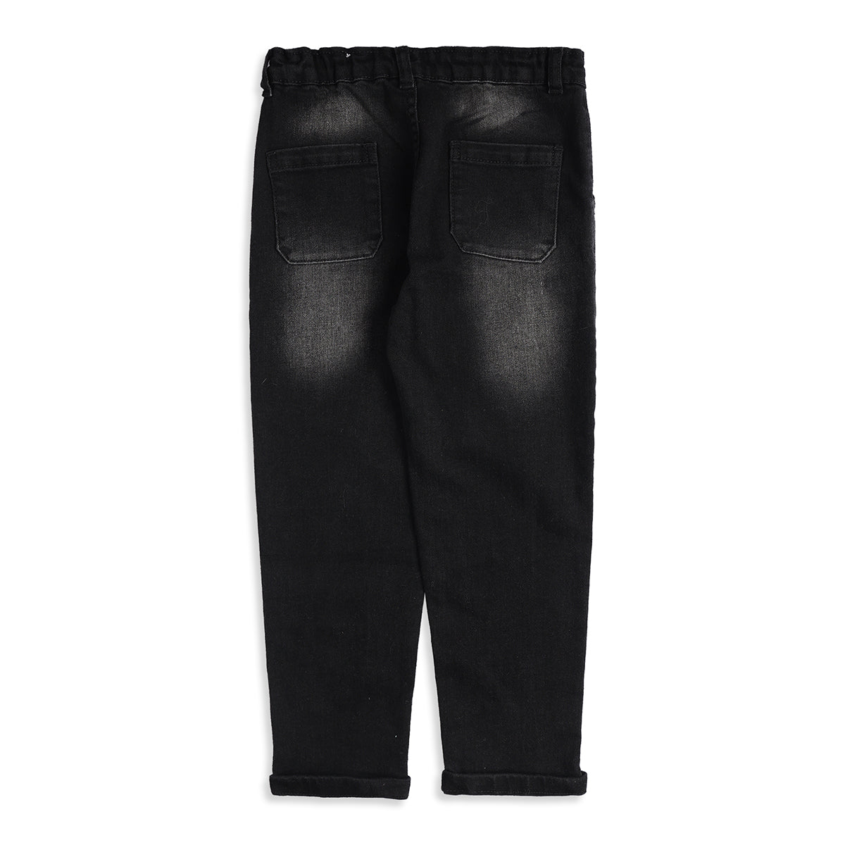Baby Boys Black Denim Jeans Regular Fit Casual Bottom