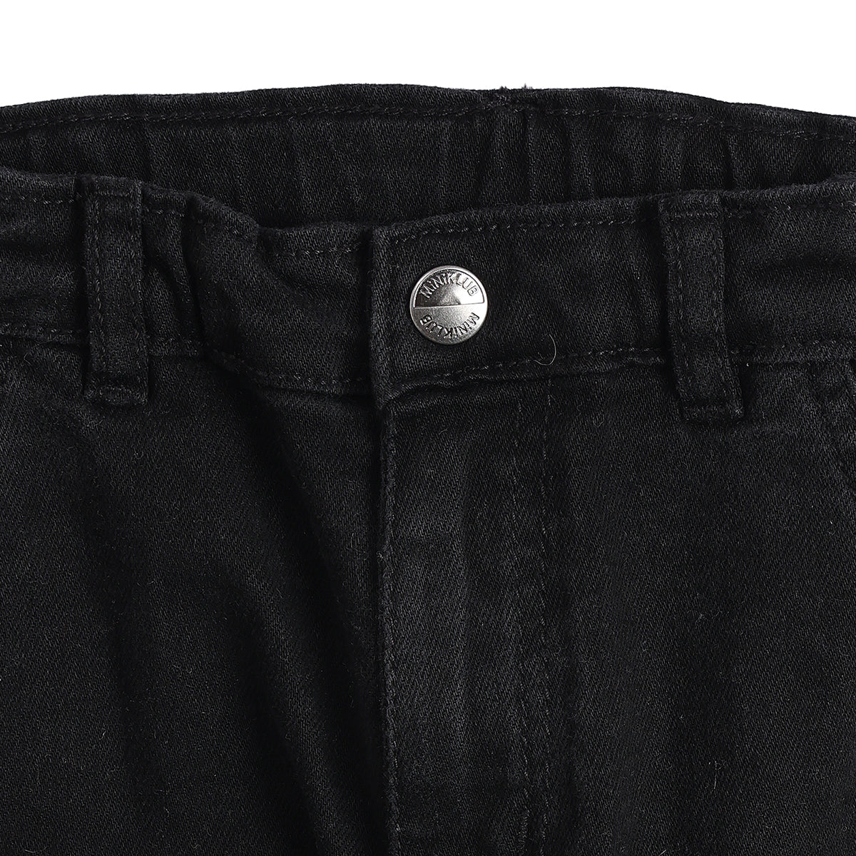 Baby Boys Black Denim Jeans Regular Fit Casual Bottom