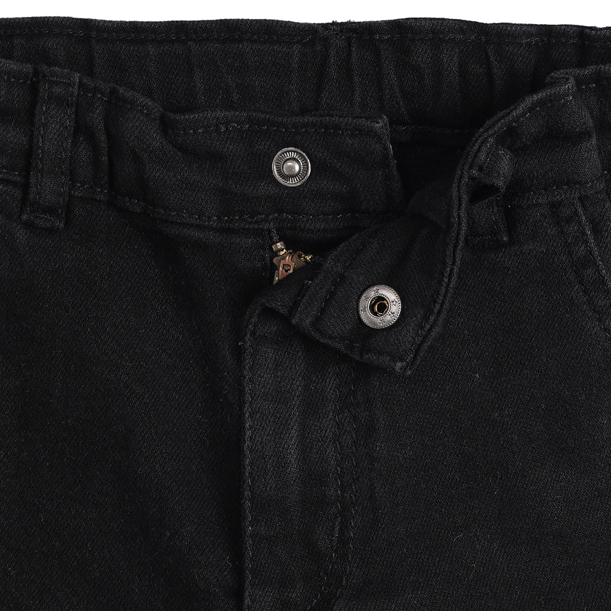 Baby Boys Black Denim Jeans Regular Fit Casual Bottom