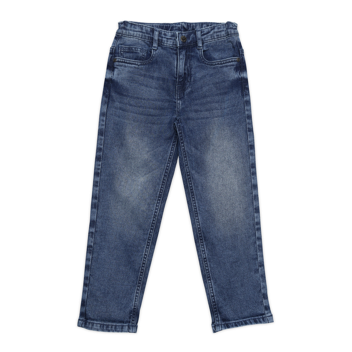 Baby Boys Solid Jeans, Blue