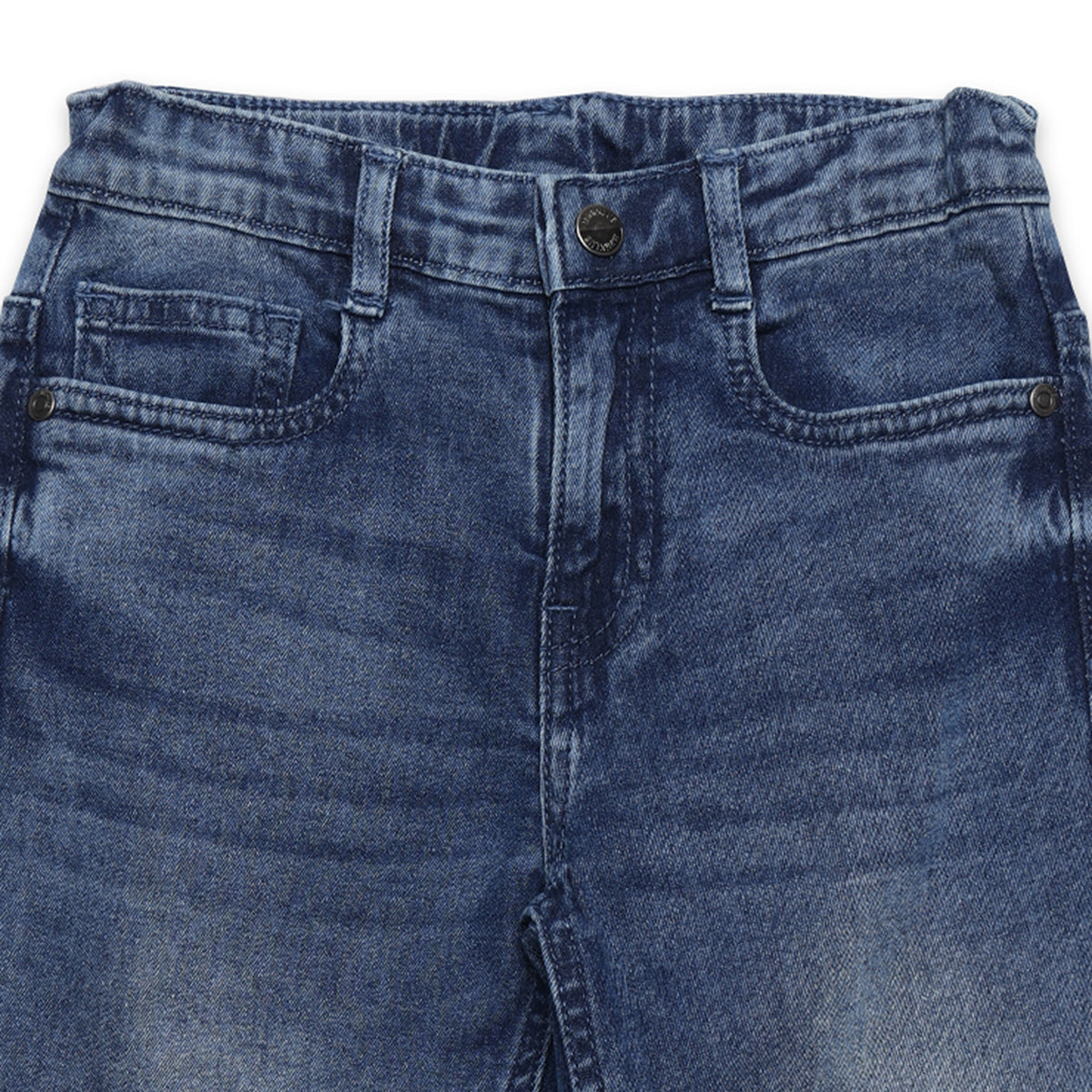Baby Boys Solid Jeans, Blue