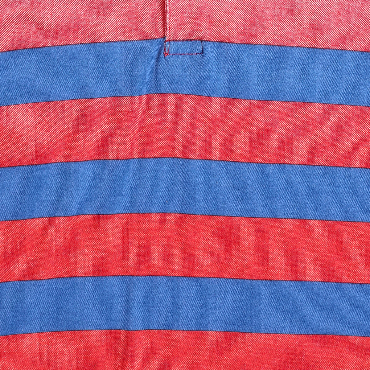 Boys Red and Blue Striped Cotton Polo T-Shirt Regular Fit Casual Kids T-Shirt