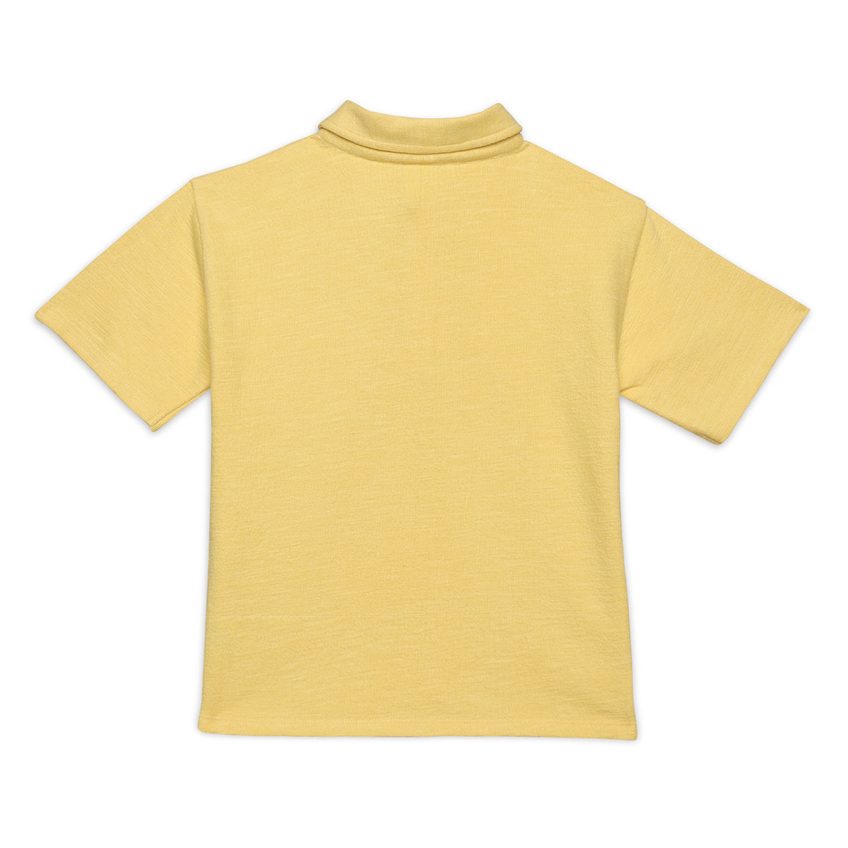 Baby Boys Palm Tree Embroidered Polo, Yellow