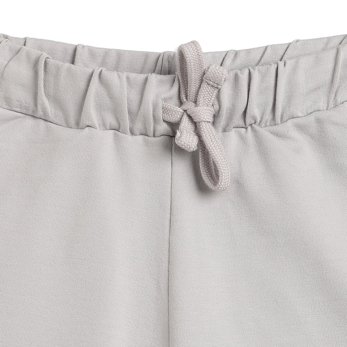 Boys Grey Football Printed Cotton Shorts Regular Fit Casual Kids Shorts