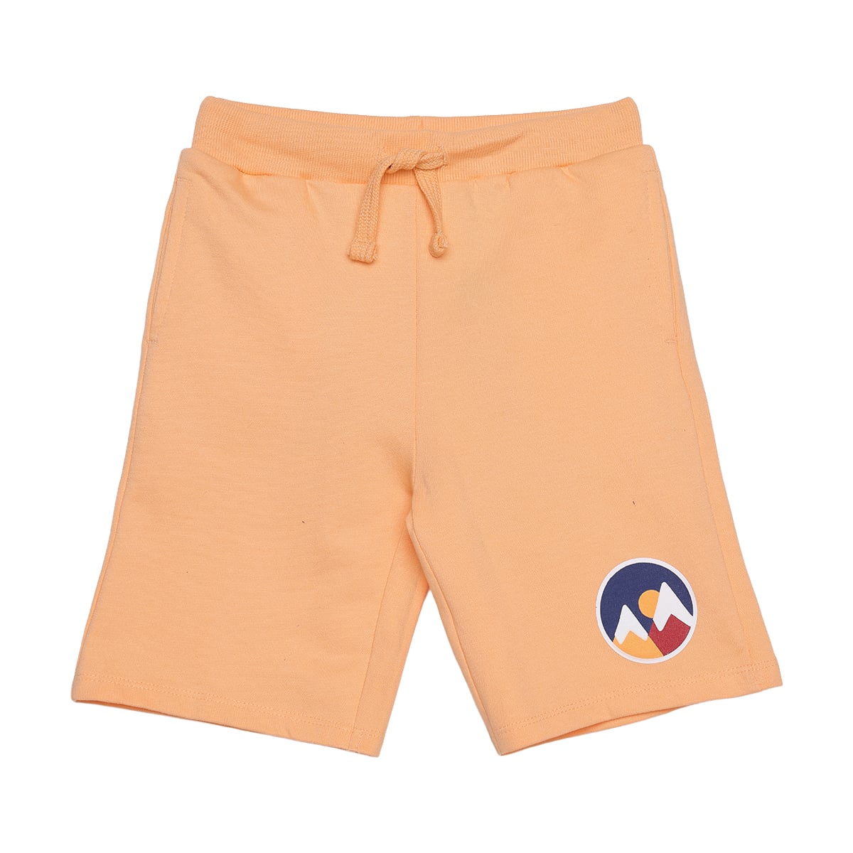 Boys Peach Cotton Shorts Regular Fit Casual Kids Shorts