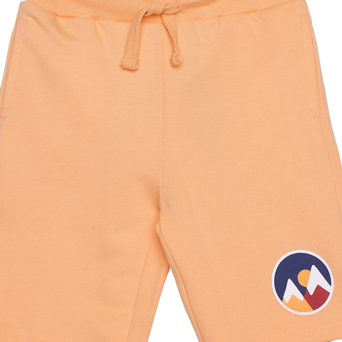 Boys Peach Cotton Shorts Regular Fit Casual Kids Shorts