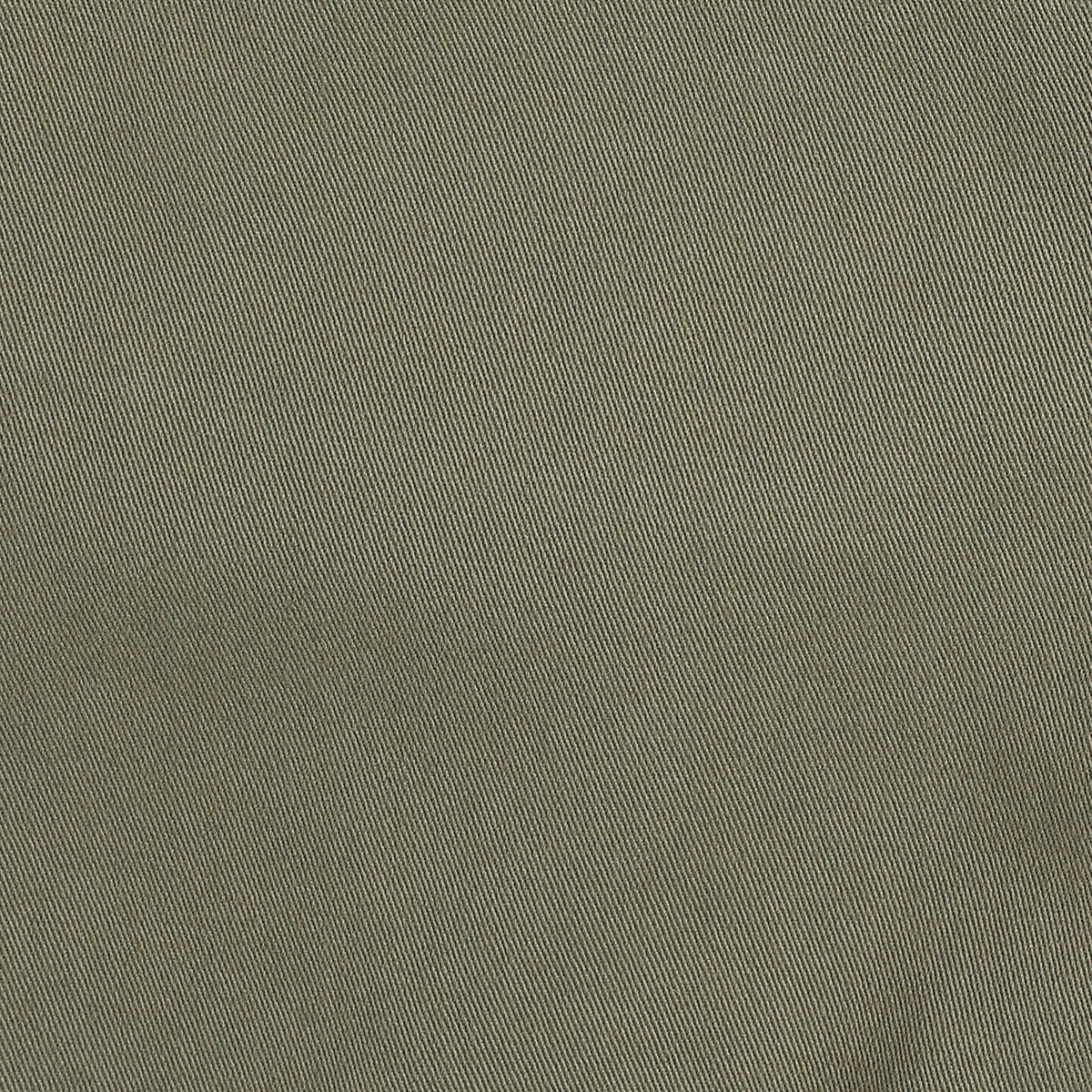 Boys Solid Cotton Shorts With Pockets, Olive Green