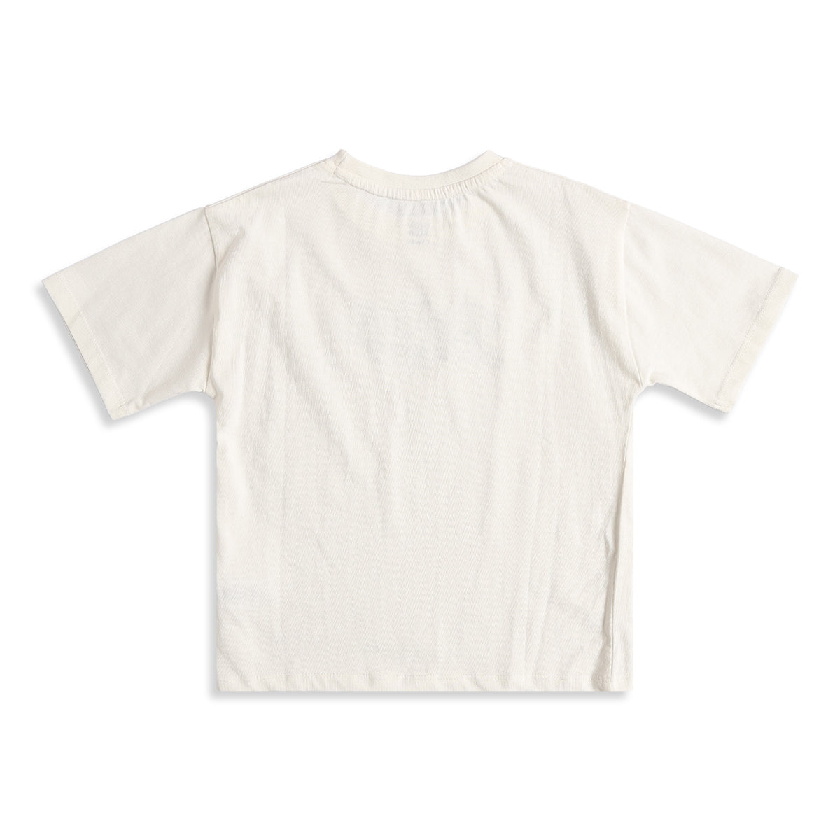 Baby Boys Off White Cotton T-Shirt and Navy Shorts Regular Fit Casual Co-Ord Set