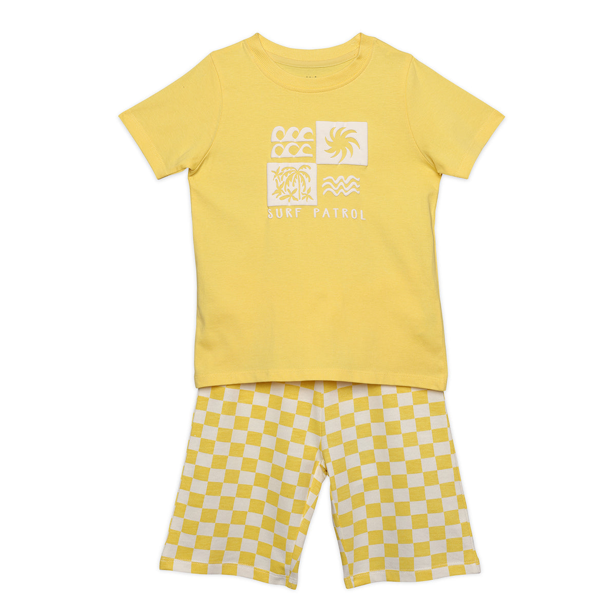 Baby Boys Text Printed Clothing Set, Multicolour