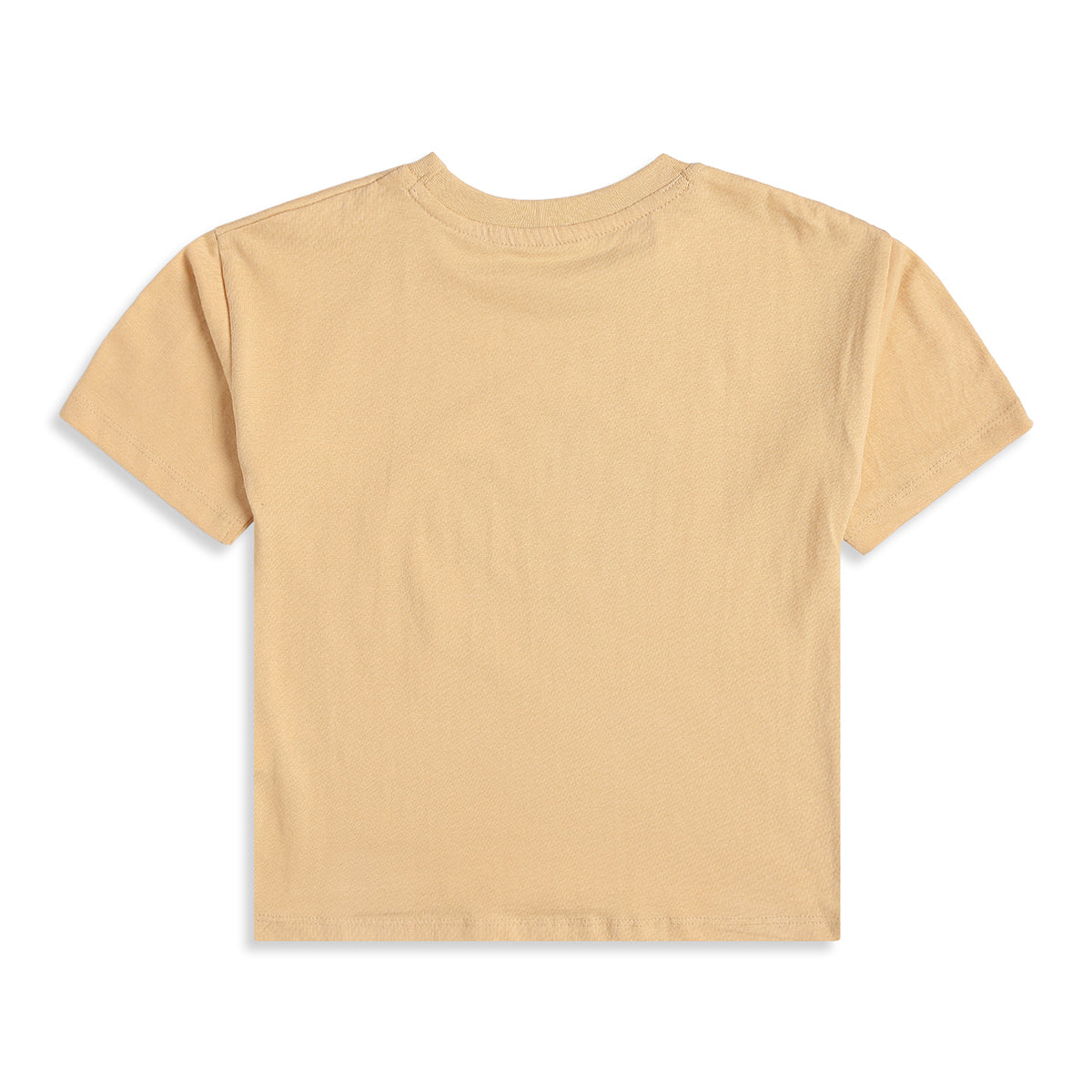 Baby Boys Beige Adventure Graphic T-Shirt Regular Fit Casual Kids T-Shirt