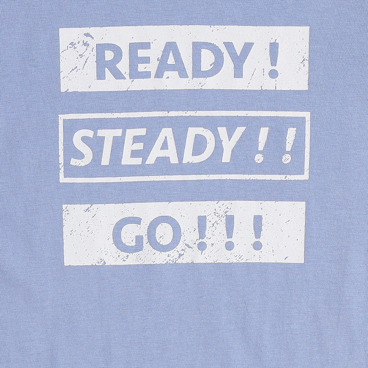 Baby Boys Blue Typography Print T-Shirt Regular Fit Casual Kids T-Shirt