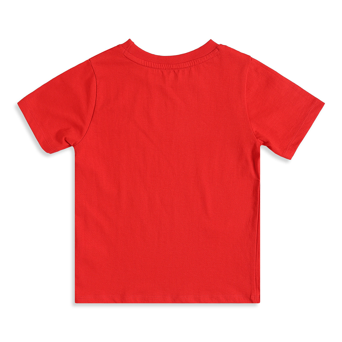 Baby Boys Red Skate Graphic Print T-Shirt Regular Fit Casual Kids T-Shirt