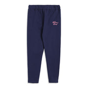 Girls Navy Cotton Knit Leggings Regular Fit Casual Bottom