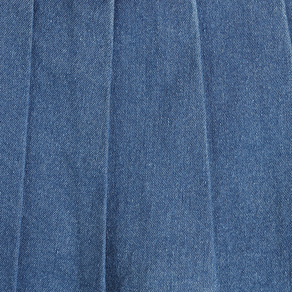 Baby Girls Pleated Denim Skirt, Blue
