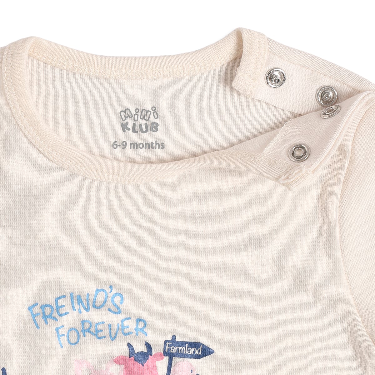 Baby Boys Black & Beige Printed Cotton Bodysuit Pack of 2 Regular Fit Casual Bodysuits