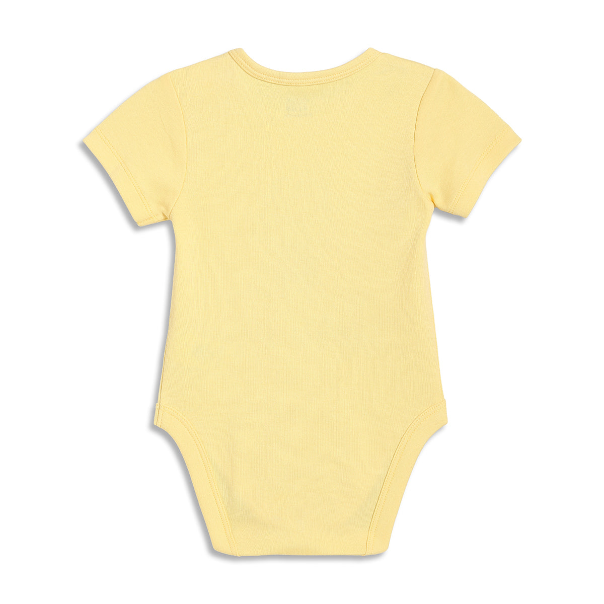 Baby Boys Printed Bodysuit Pack of 2, Yellow and Light Green