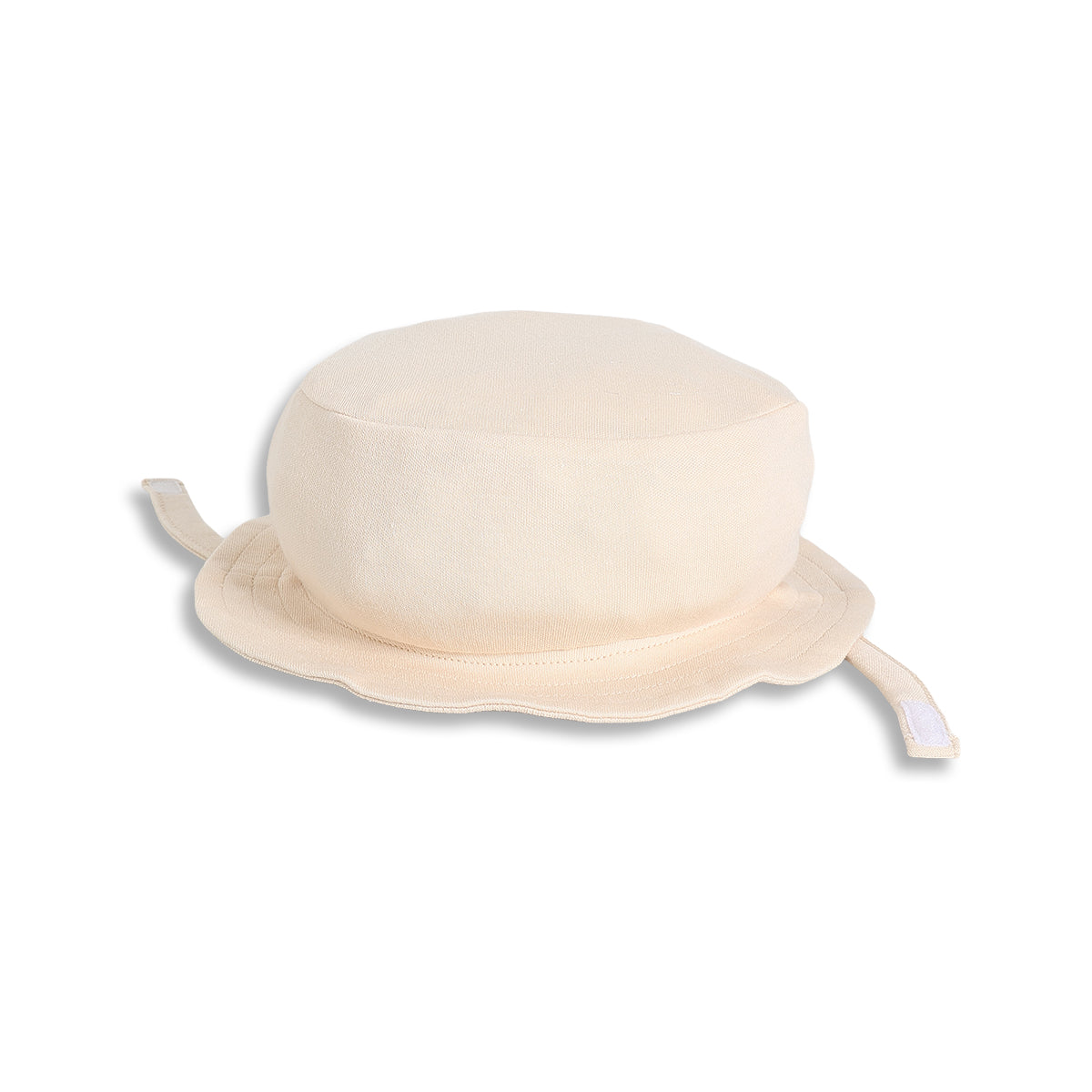 Baby Boys Printed Bodysuit with Cap, Beige