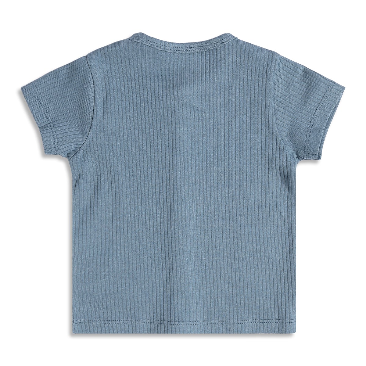 Baby Boys Printed And Text Print Front Open Vests Pack of 2, Blue And White