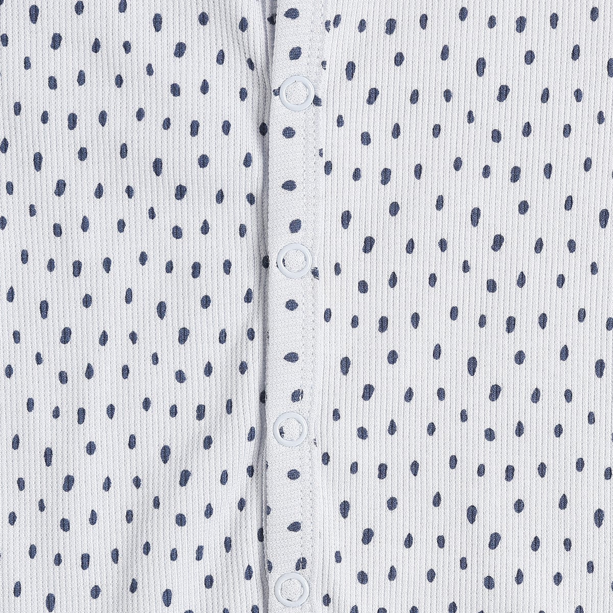 Baby Boys Navy Blue & White Printed Cotton Front Open Vest Pack of 2 Regular Fit Casual Vests