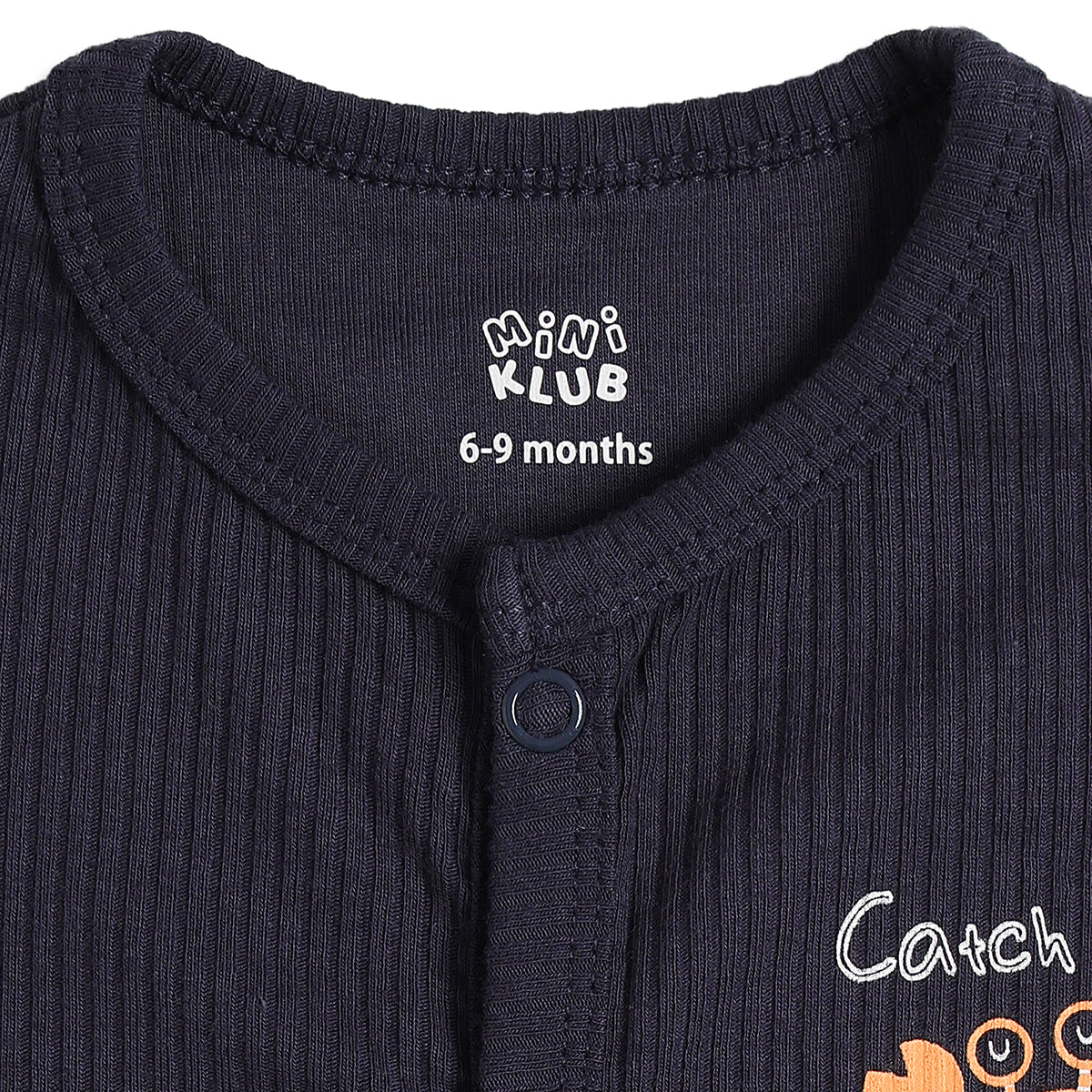 Baby Boys Navy Blue & White Printed Cotton Front Open Vest Pack of 2 Regular Fit Casual Vests