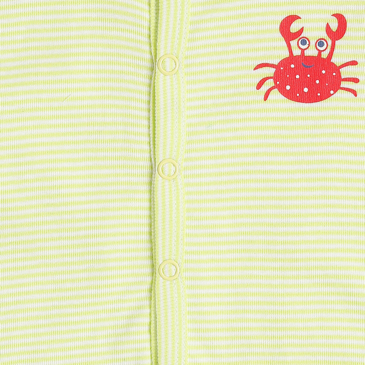 Baby Boys Blue & Lime Green Printed Cotton Front Open Vest Pack of 2 Regular Fit Casual Vests