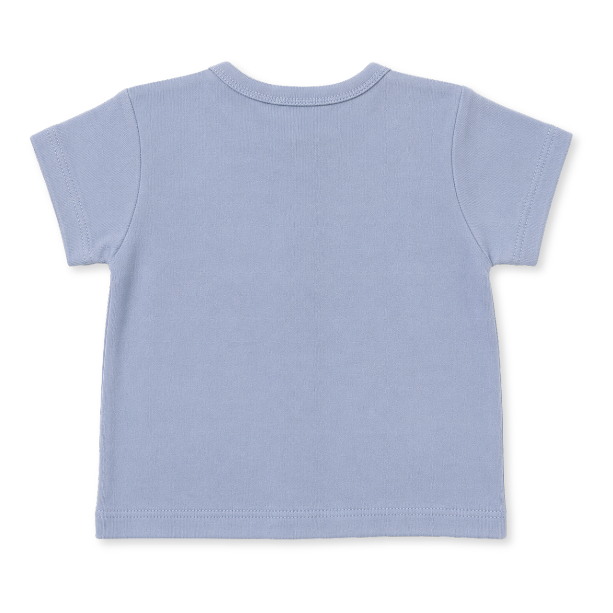 Baby Boys Light Blue Cotton Crab Graphic Front-Open Vest Regular Fit Casual Wear