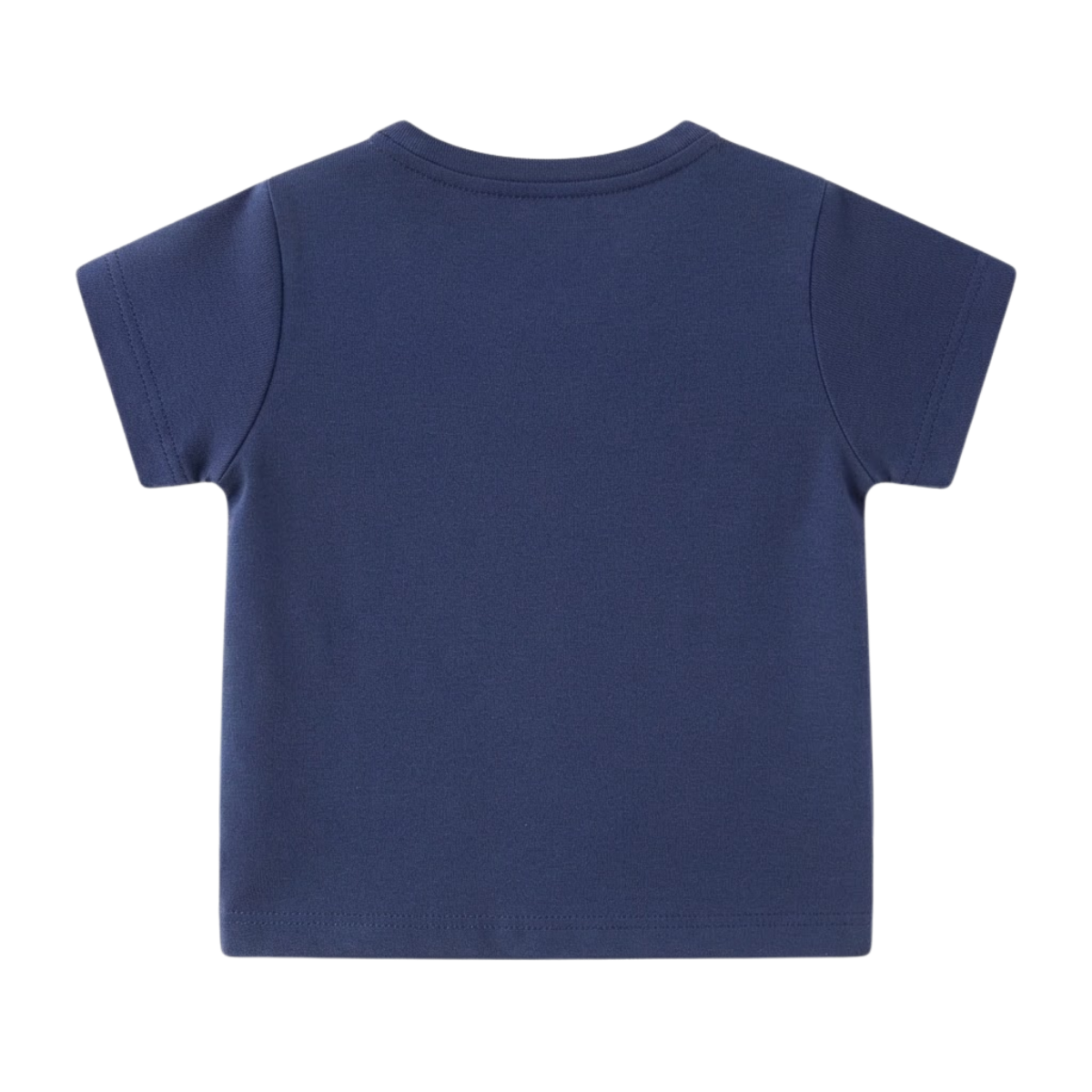 Baby Boys Navy Blue Cotton Nautical Graphic Front-Open Vest Regular Fit Casual Wear