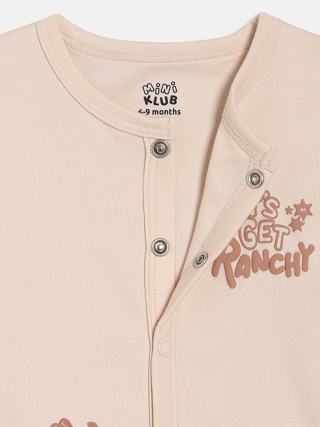 Baby Boys Printed Front Open Vests Pack of 2, Beige and Brown