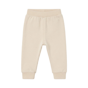 Baby Boys Ivory Cotton Joggers Regular Fit Casual Wear