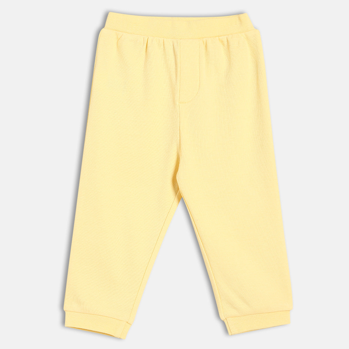 Baby Boys Solid Knit Bottoms Pack Of 2, Navy And Yellow
