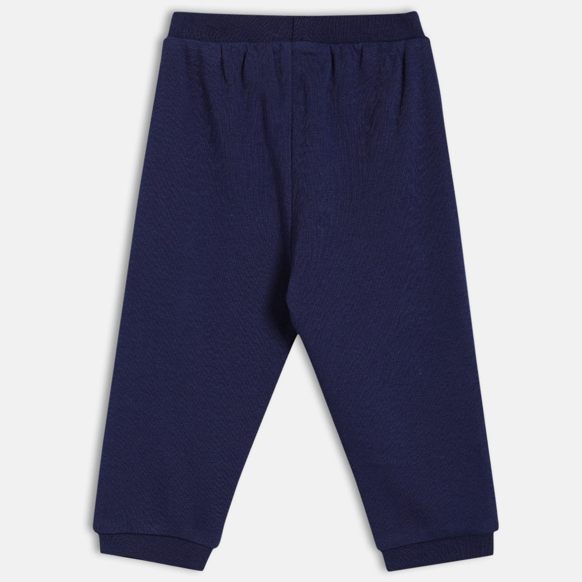 Baby Boys Solid Knit Bottoms Pack Of 2, Navy And Yellow