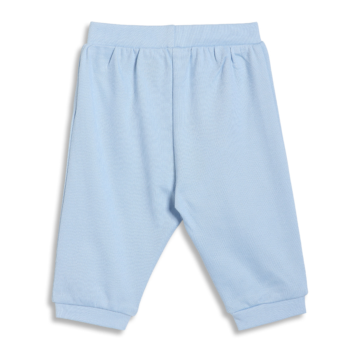 Baby Boys Solid and Striped Knit Bottom Pack of 2, Blue and White