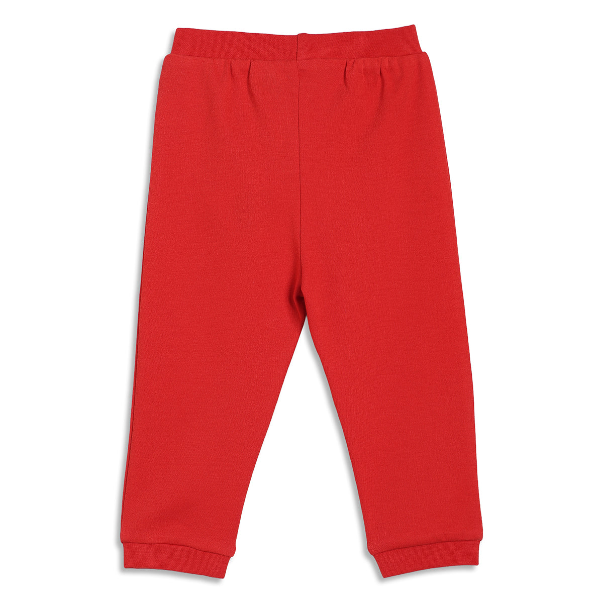 Baby Boys Mini Champion Print and Mini League Print Knit Bottom Pack of 2, Red and Grey