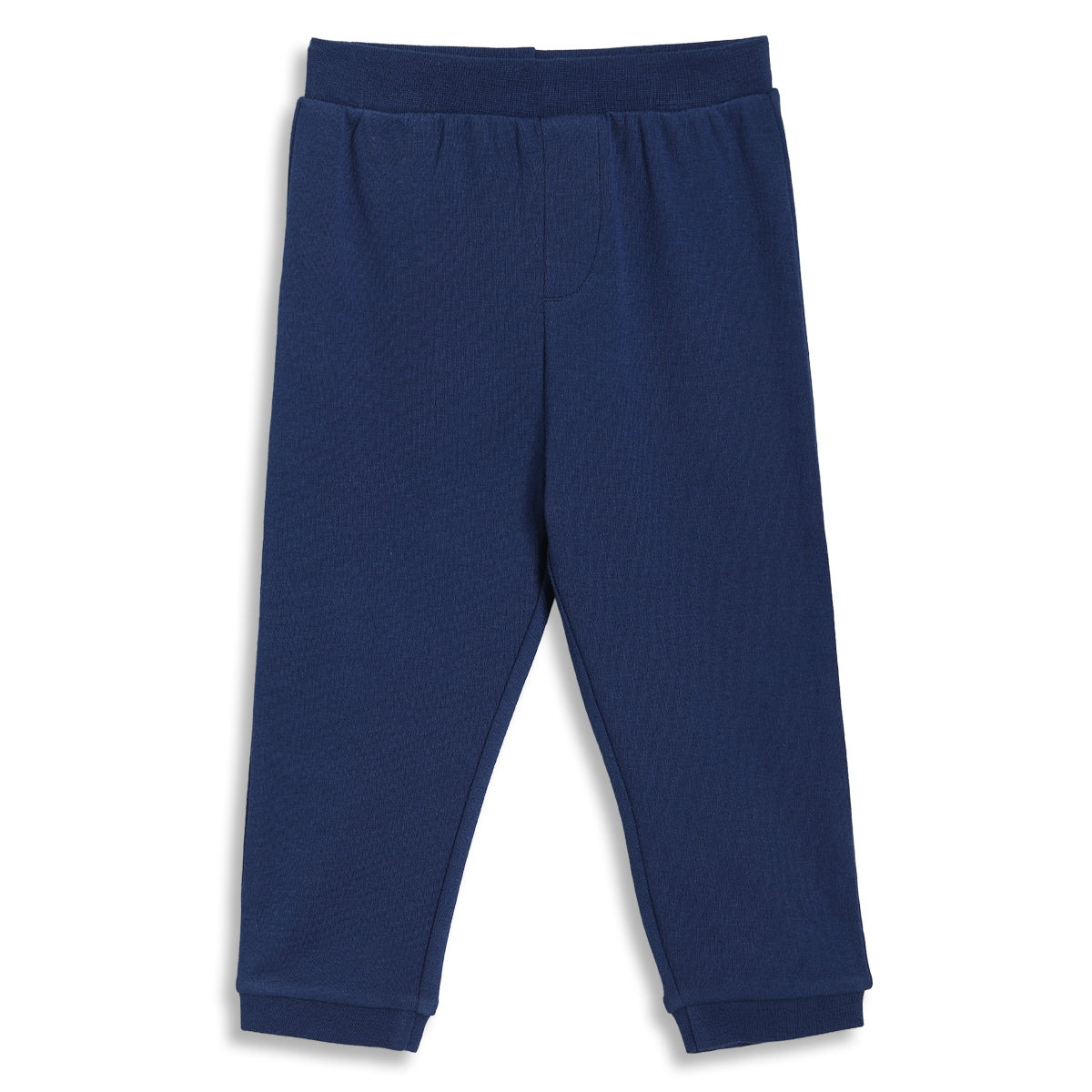 Baby Boys Baseball Print Knit Bottom Pack of 2, Yellow and Navy Blue