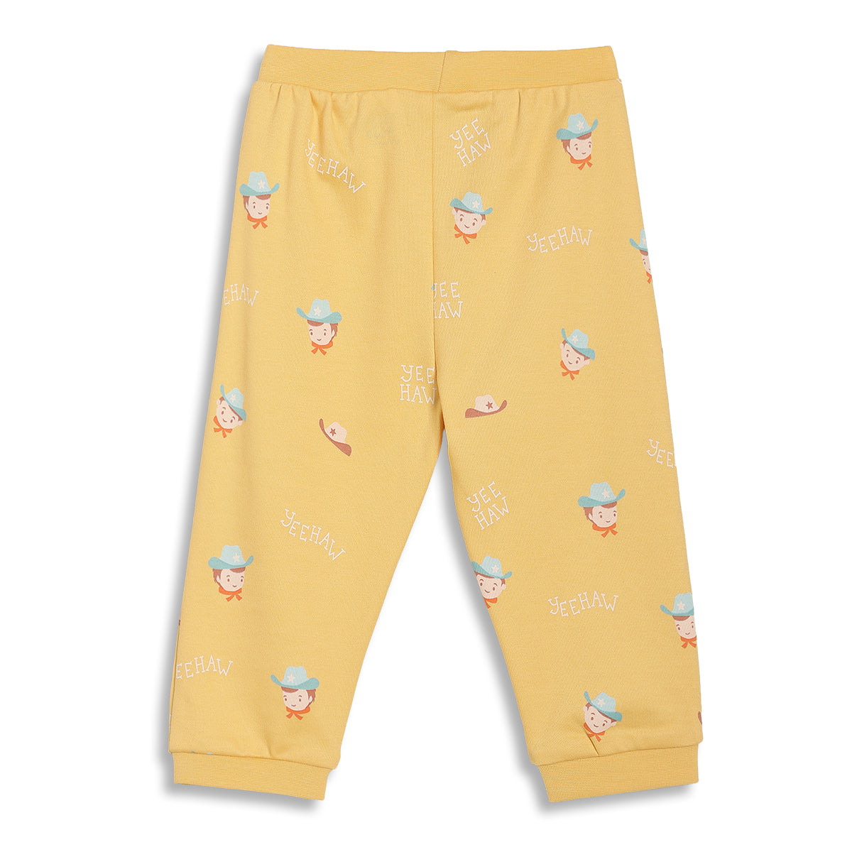 Baby Boys Printed Knit Bottoms Pack of 2, Yellow and Mint Green