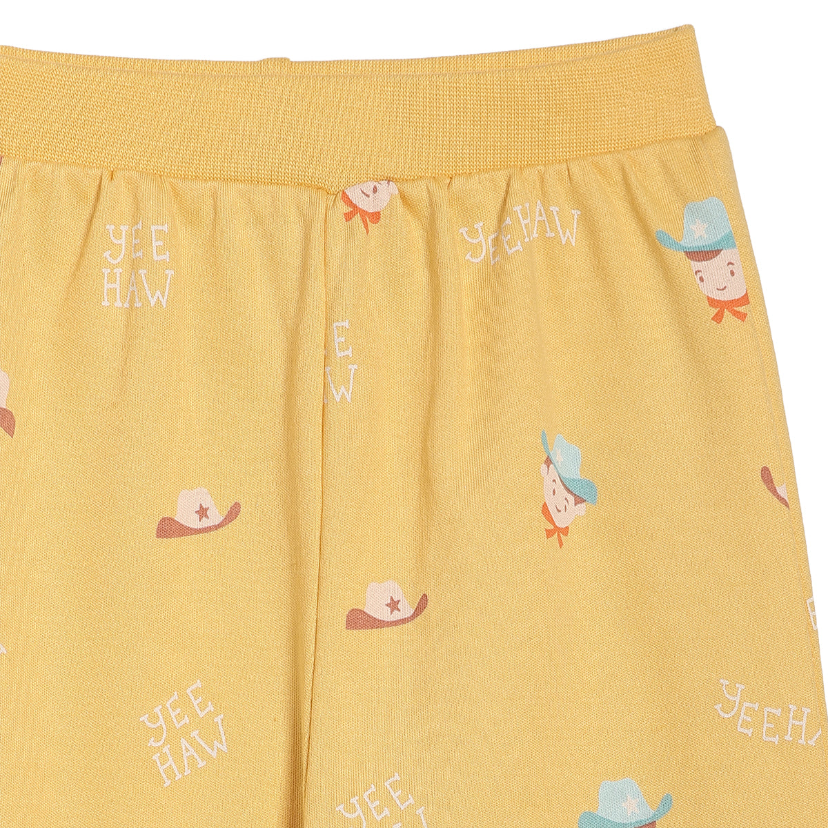 Baby Boys Printed Knit Bottoms Pack of 2, Yellow and Mint Green