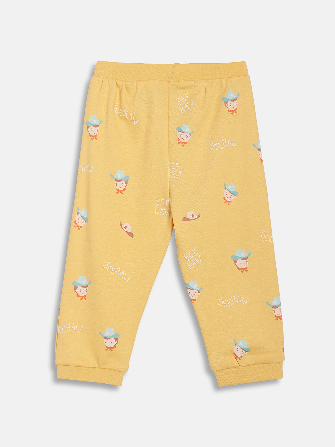 Baby Boys Printed Knit Bottoms Pack of 2, Yellow and Mint Green