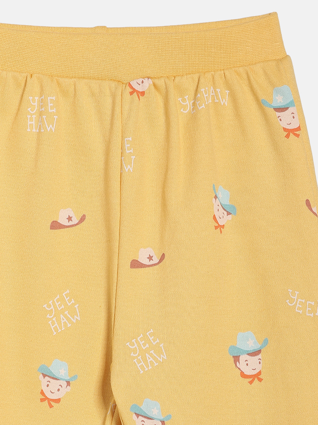 Baby Boys Printed Knit Bottoms Pack of 2, Yellow and Mint Green