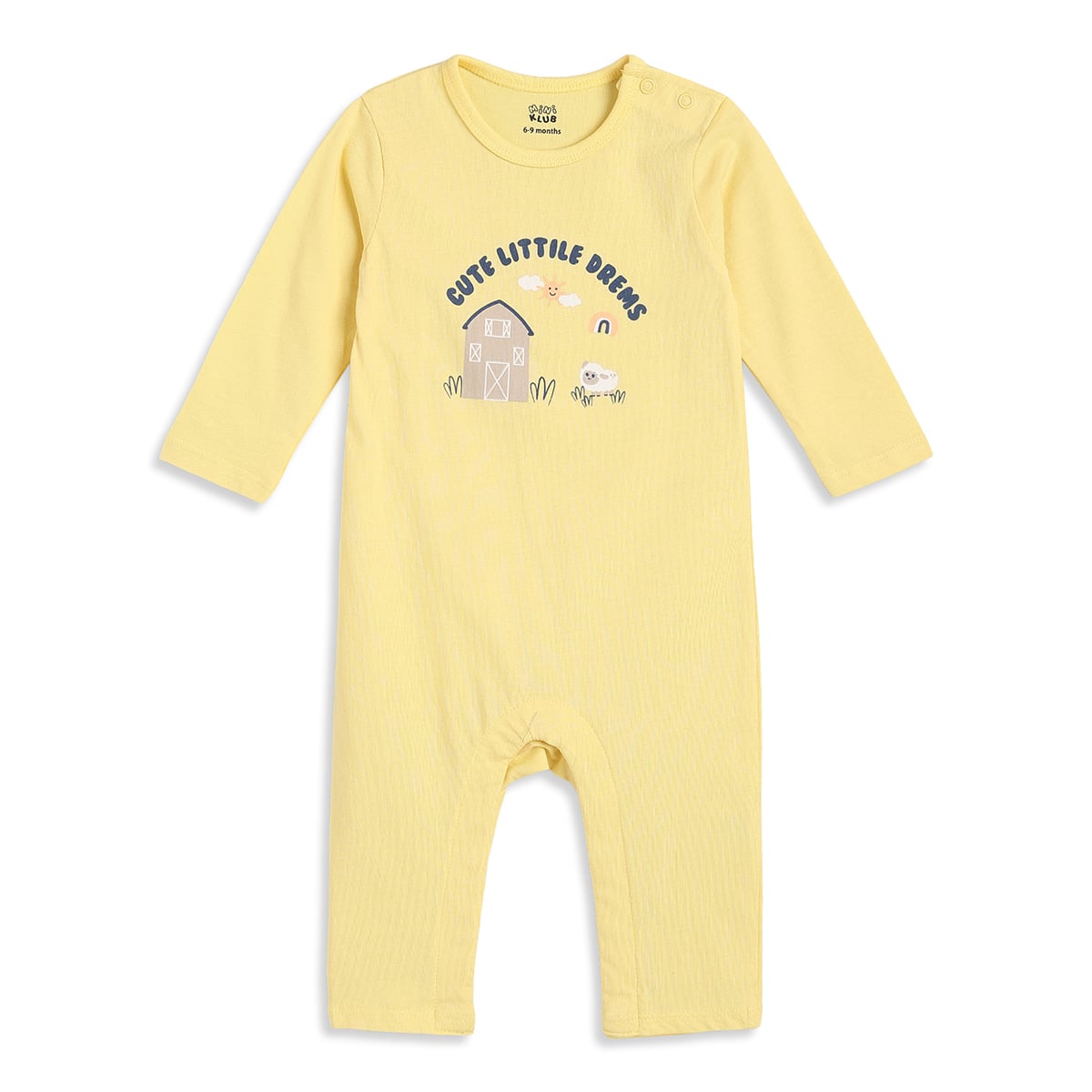Baby Boys Olive Green And Yellow Cotton Farm Print Rompers Pack Of 2 Regular Fit Casual Wear